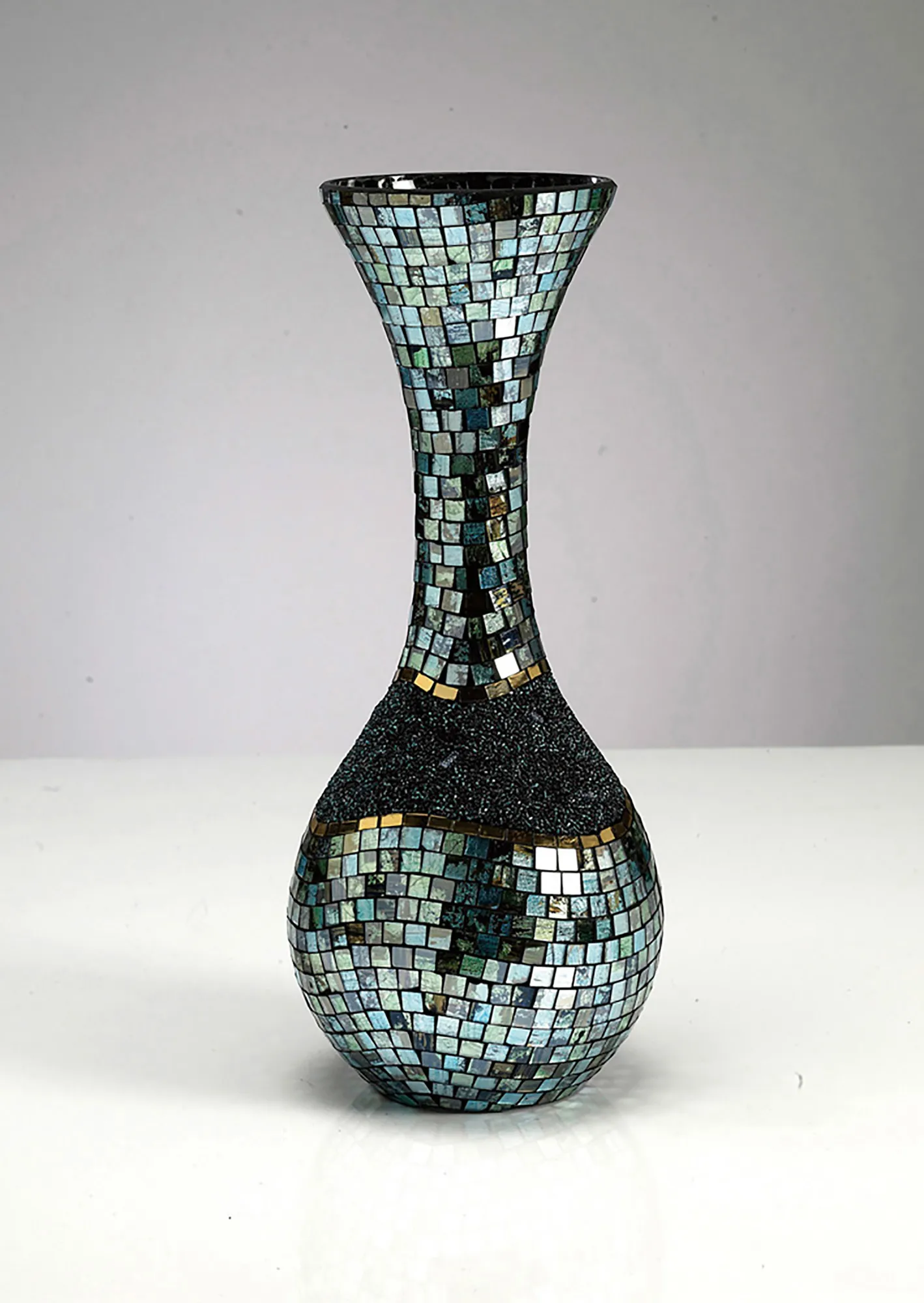 Addison Mosaic Vase Large IL70269  Diyas Home Addison